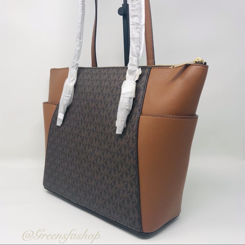 New Michael Kors Charlotte Tote shoulder bag - Picture 4 of 9